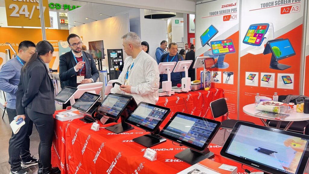 Suzhou Pinnacle’s Smart POS Solution Debuts at EUROCIS 2024 in Germany（images 1）