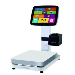 Supermarket POS Scale Workflow for Weighing and...