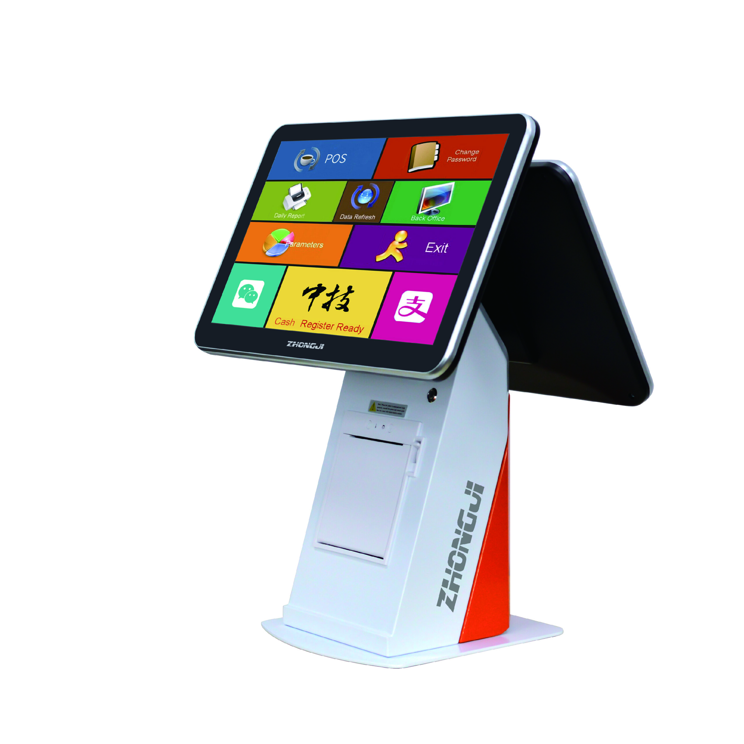 Touch Screen POS A5 terminal for retail project checkout