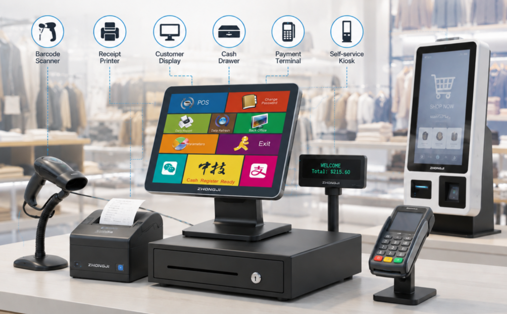 Building a Compatible POS Peripheral Ecosystem for Retail Projects - Barcode Scanner(images 1)