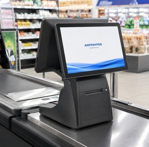 Dual Screen POS Terminal Improves Customer Chec...